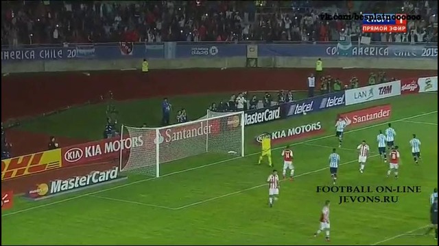 Аргентина – Парагвай 2:2