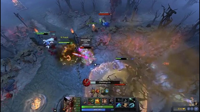 Dota 2 – Mind Control Epic golden pudge immortal insane blind hooks