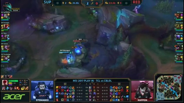 SuperMassive VS RED Canids – MSI 2017 Play In. День 1 – Игра 6. HIGH
