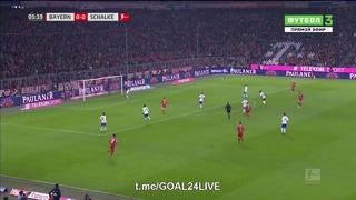 (HD) Бавария – Шальке | Немецкая Бундеслига 2017/18 | 22-й тур | Обзор матча
