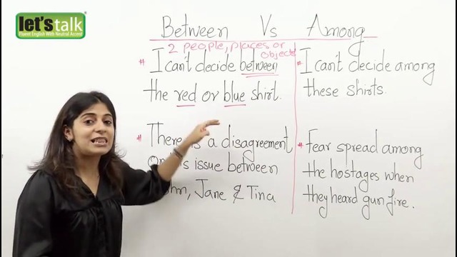 Between Vs Among – English Grammar Lesson ( IELTS & TOEFL)