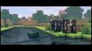 Minecraft Animations-Корова и спрут