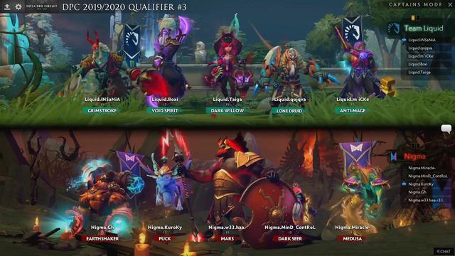 [RU] Nigma vs Team Liquid, Game 2, StarLadder ImbaTV Minor Europe Qualifier