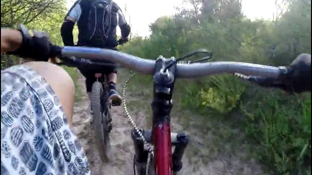 Катание с трюками в Чимгане по бездорожью