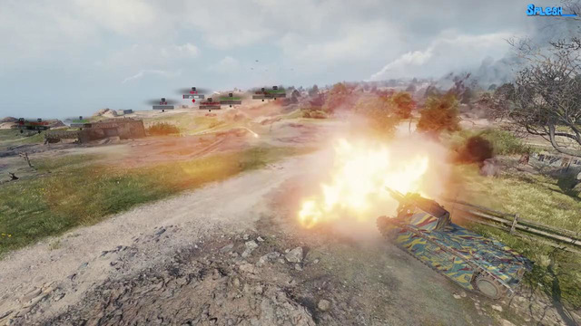 ПРИКОЛЬНЫЕ моменты из World of Tanks (Союзники Чудилы) #100