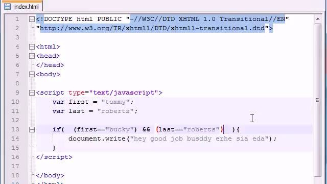 Beginner JavaScript Tutorial – 17 – Complex Conditions