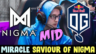 Miracle SAVIOR of NIGMA — back to mid vs OG Seed on WePlay Pushka League