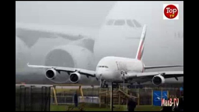 Самый большой пассажирский самолет в мире! Airbus A380