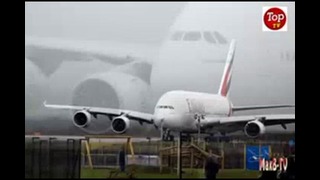 Самый большой пассажирский самолет в мире! Airbus A380