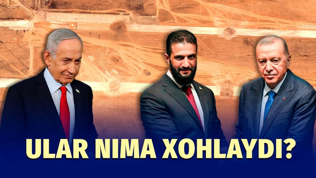 Turkiya va Isroil manfaatlari Suriyada toʻqnashmoqda