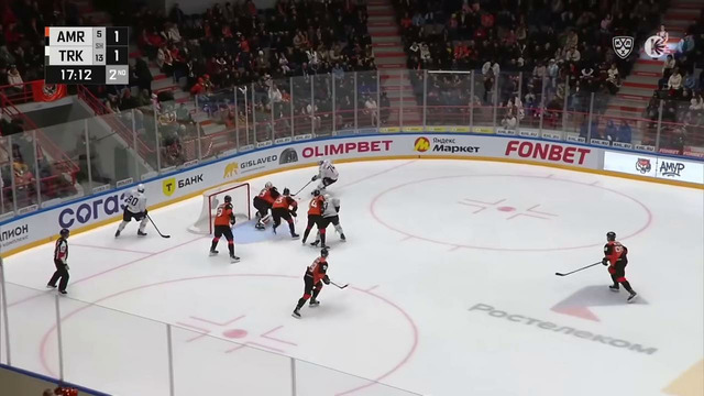 Амур Хабаровск – Трактор Челябинск | КХЛ | Обзор матча за 2025-11-11