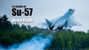 Гигантская радиоуправляемая модель истребителя Су-57