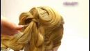 Вечерняя прическа. Красивая прическа с косами. Видео урок