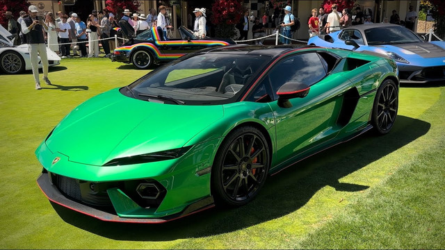 New 900hp Lamborghini Temerario Revs and Driving