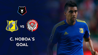 Noboa`s goal in the match against FC Amkar | RPL 2015/16
