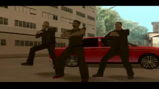 GTA SA] GANGNAM STYLE – красный мокасин (уг)