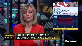 2018.12.06 LULU drops on a slightly lower guidance