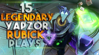 15 legendary plays of YAPZOR that made his Rubick famous