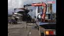 В Петрозаводске на Лесном проспекте легковушка влетела под грузовик