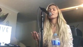 Singing Live First Time Ever