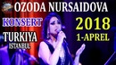 Ozoda Nursaidova – 2018 yilgi konsert dasturi