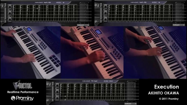 Prominy V-METAL demo – Execution