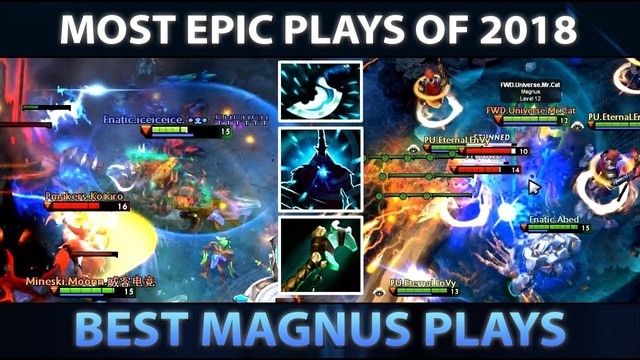 BEST Magnus Plays in Competitive Dota 2 – Best of 2018