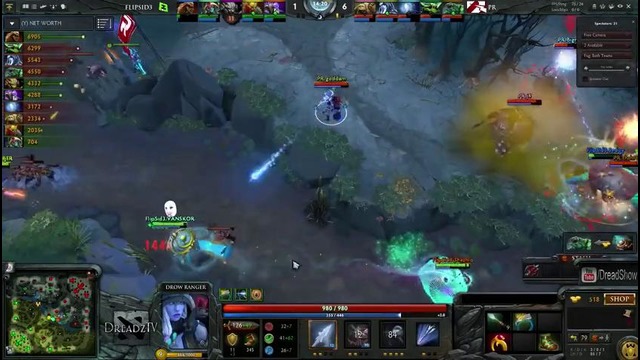 Dota 2 Dread’s stream – Luna, FLIPSID3 vs PR