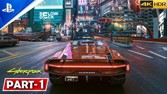 Cyberpunk 2077 (PS5 PRO) PSSR Gameplay Walkthrough Part -1 Full Game [4K 60FPS HDR] No Commentary