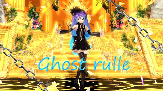 (MMD) (Hatsune Miku) Ghost Rule на русском