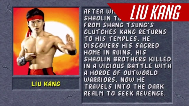 История героев Mortal Kombat – Liu Kang