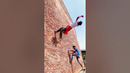 Shoes are optional #parkour #freerunning