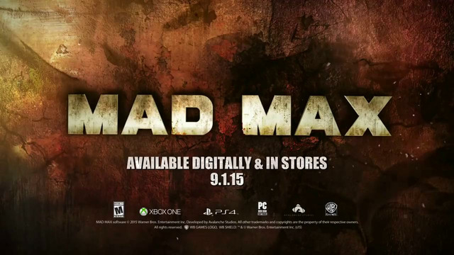 Новый трейлер Mad Max