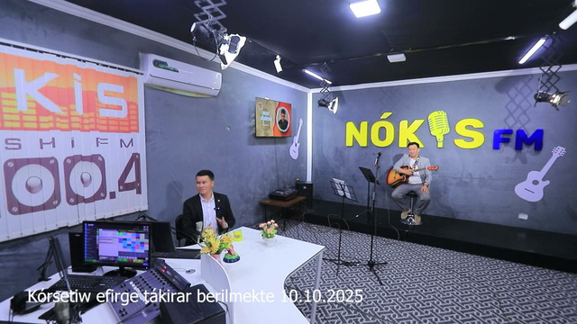 Medet Mubarekov – NukusFM hámde JaskarTVda miymanda