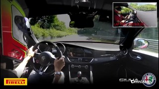 Alfa Romeo Giulia Quadrifoglio׃ il nuovo record al Nürburgring (7׃32)