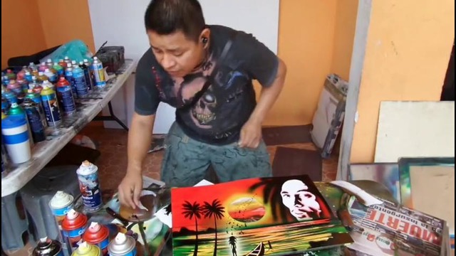 Граффити. Bob Marley