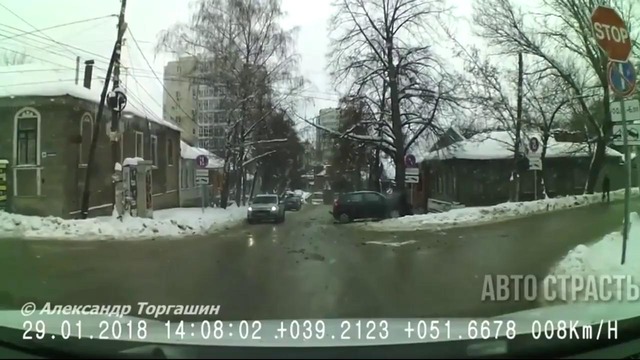 822. АвтоСтрасть – Подборка аварий и дтп. № 822. Январь. 2018 г