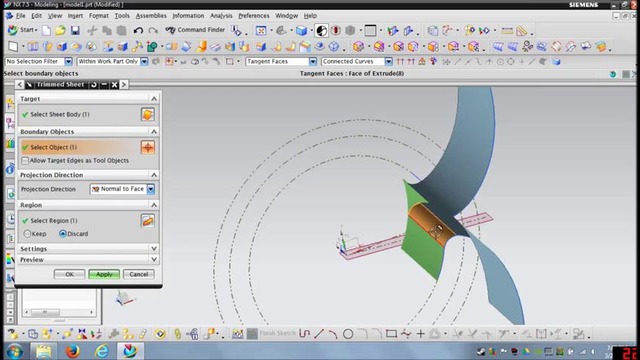 Create gear using UG NX 7.5 Spur Gear Motion simulation