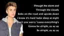Justin Bieber – Be Alright (Lyircs)