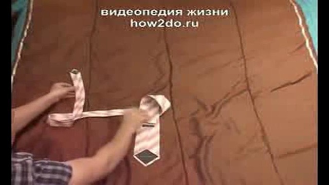 Как быстро завязать галстук