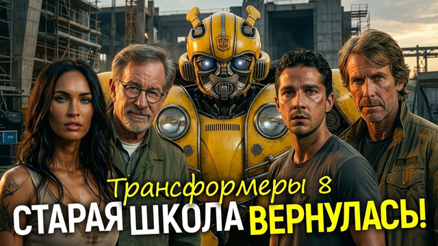 Старую школу позвали спасать Голливуд! Трансформеры 8 – новая эра блокбастеров? Все детали