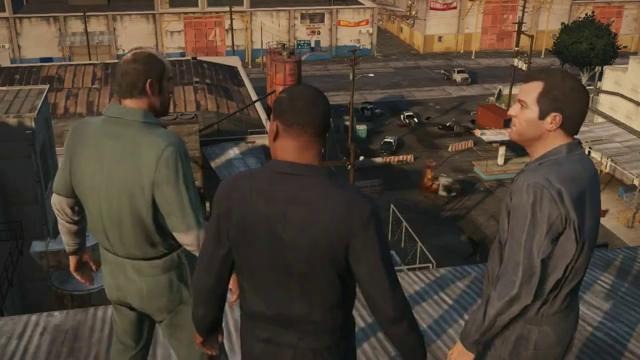 Вышло первое геймплейное видео Grand Theft Auto 5