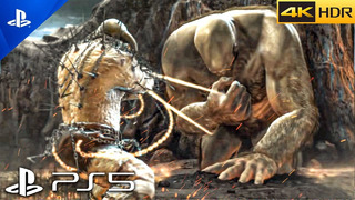 (PS5) GOD OF WAR – Gods vs Titans & Kratos Fight | ULTRA High Graphics Gameplay [4K 60FPS HDR]