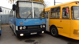 Retro Bus. Советские автобусы. 5 серия. Икарус 256, Ikarus 55. Транспорт