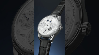 Most precise lunar phase wristwatch – 1 deviation day in 45,361,055 years made by @iwcwatches