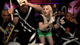 Madonna, Jimmy Fallon and The Roots Sing «Music» (Classroom Instruments) | The Tonight Show