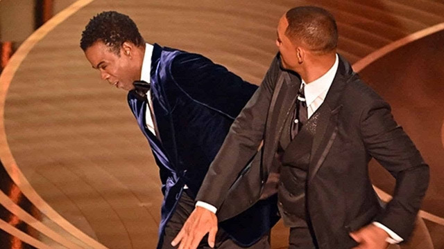 Уилл Смит ударил Криса Рока на церемонии вручения «Оскара»