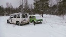 Combat Crew. Шок. Нива унизила гелик и комбат в снегу