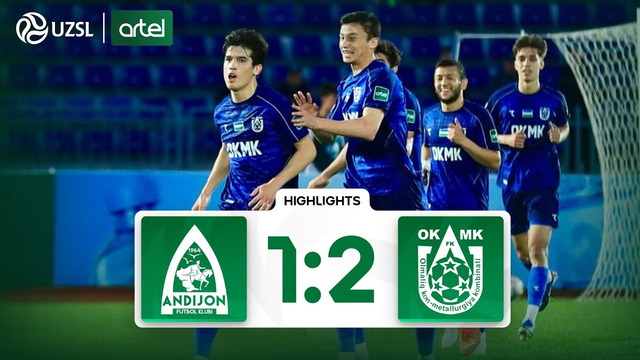 Superliga 7-tur. Andijon – OKMK bahsida kiritilgan gollar va xavfli vaziyatlar (Highlights)