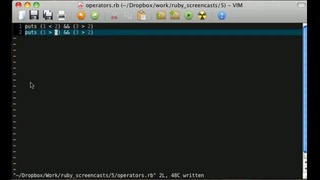 Научись программировать на Ruby – операторы, часть 2 (эпизод 5)